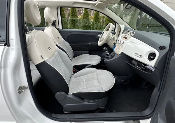 Fiat 500 cena 35900 przebieg: 107000, rok produkcji 2015 z Twardogóra małe 742